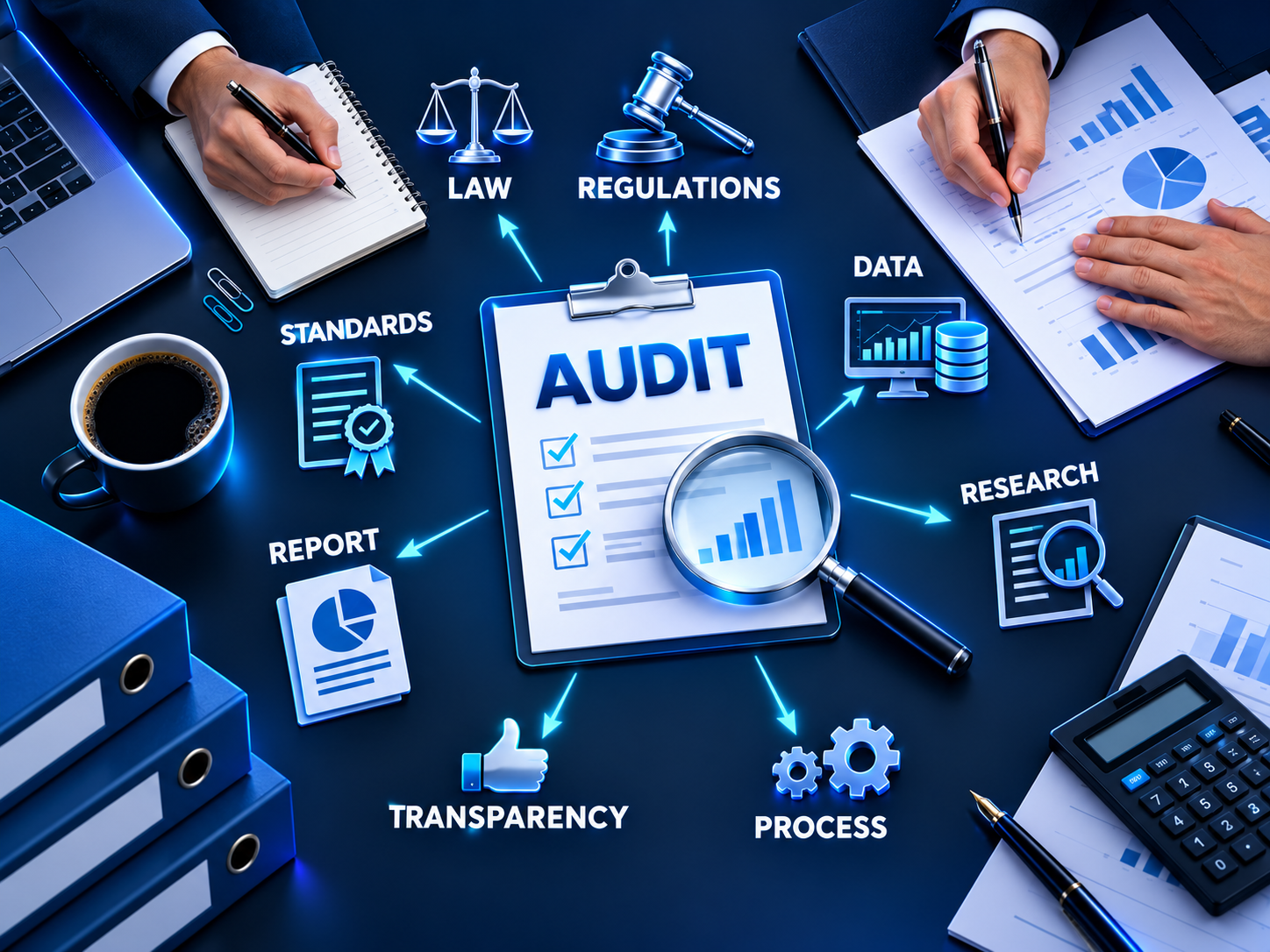 Professional audit services, internal controls and financial review support